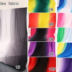 Knit Spandex Ombre Fabric for Dancing Dress Sportwear Yoga clothing Stretch Fabric 58&quot; by Yard