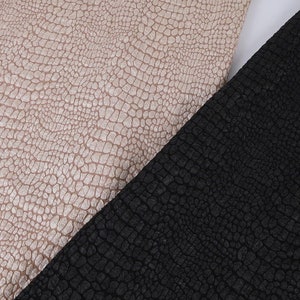 Embossed Snake Jacquard fabric bubble cloth 60 inch wide - sold by the yard