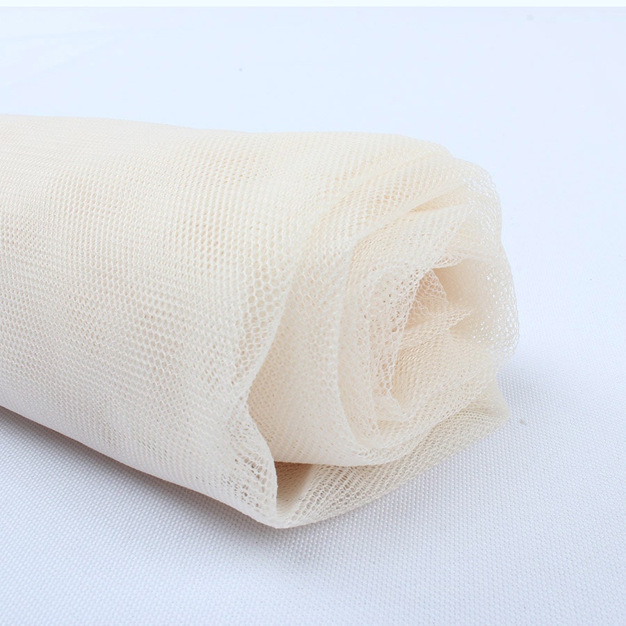 UMMH 2x2 Low-stretch Mesh Fabric for Sewing Mosquito Net Curtain T