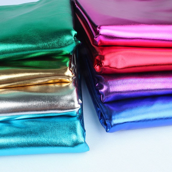 1 Yard Bronzing Spandex Fabric Material Christmas Decoration Etsy
