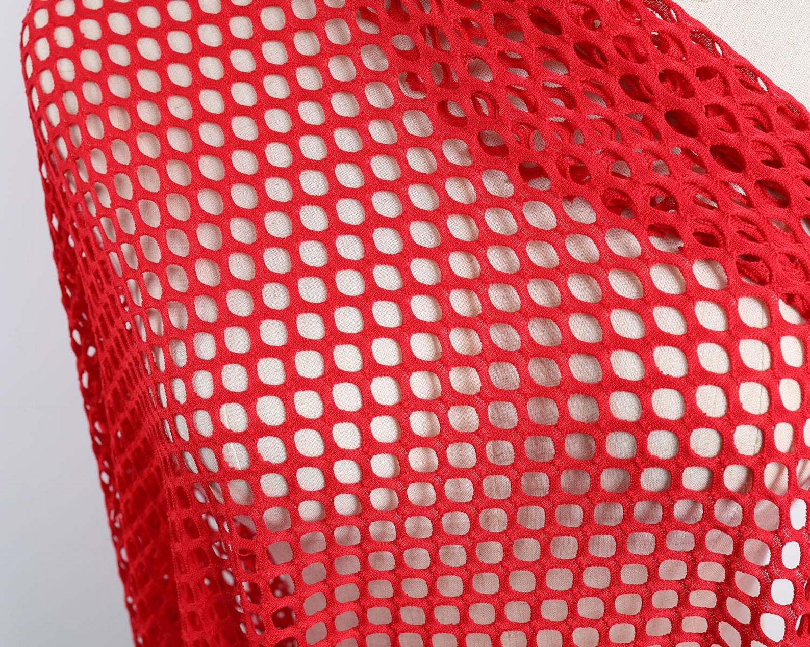 Dia.1cm Diamond Holes Mesh Polyester Fabric Small Etsy