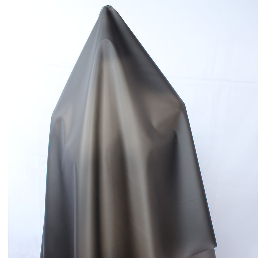 54 Wide TPU Laminated Black Polyester Mesh (108)