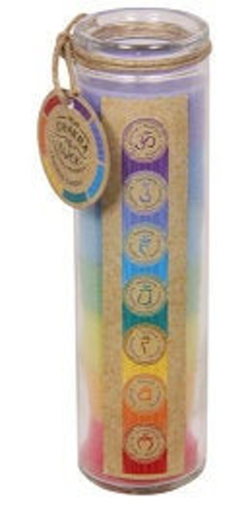 Cleansing Healing Chakra and Lucky 7 Candle Positive Vibes Good Luck