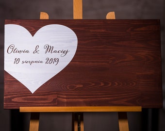 Signos De Boda Personalizado Bienvenido a la Señora /& Señor Asesoramiento Post Caja Floral Púrpura js