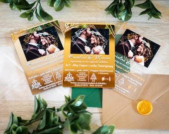 Set of wedding samples | ceremony sample wedding stationery | items to try