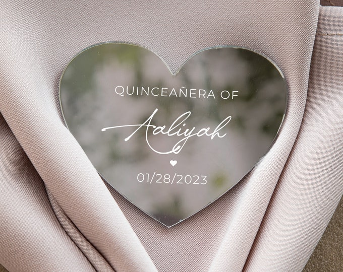 Elegant modern party gift | unique Quinceañera favor | personalized Keepsake | thank you favors | Quinceañera favor | fairy wedding favors
