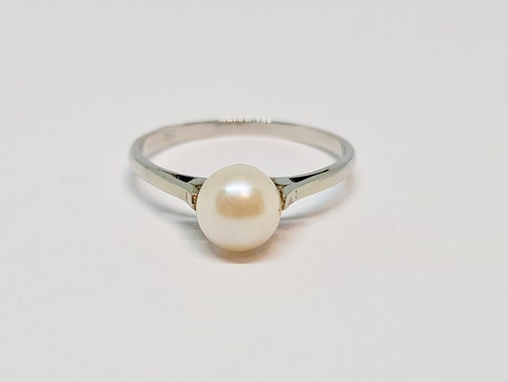 bague solitaire perle de culture bague solitaire perle de culture