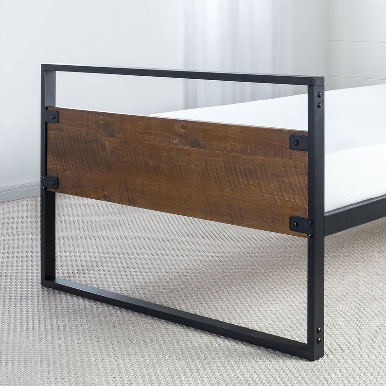 Twin Modern Wood Metal Daybed Frame with Roll Out Trundle Bed Etsy