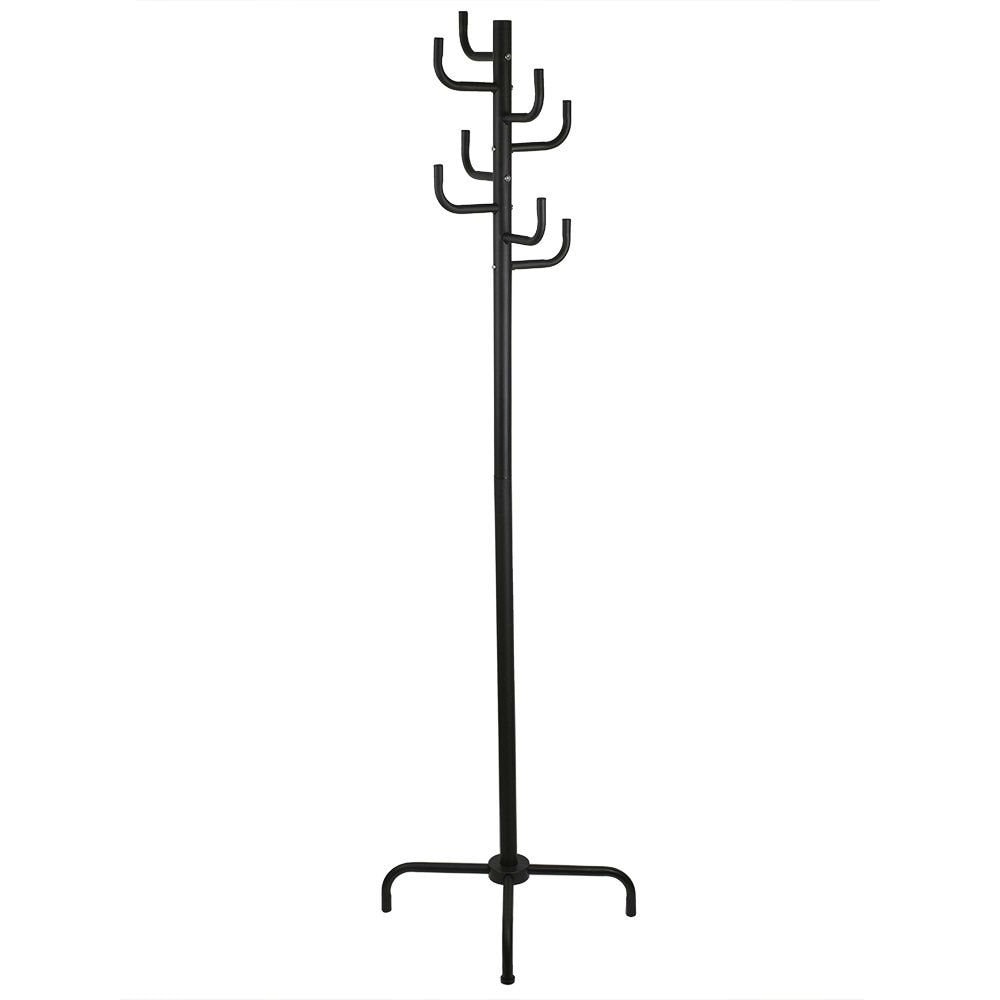 Black Metal Coat Rack Entry Hall Standing Coat Rack Tree Hat Etsy