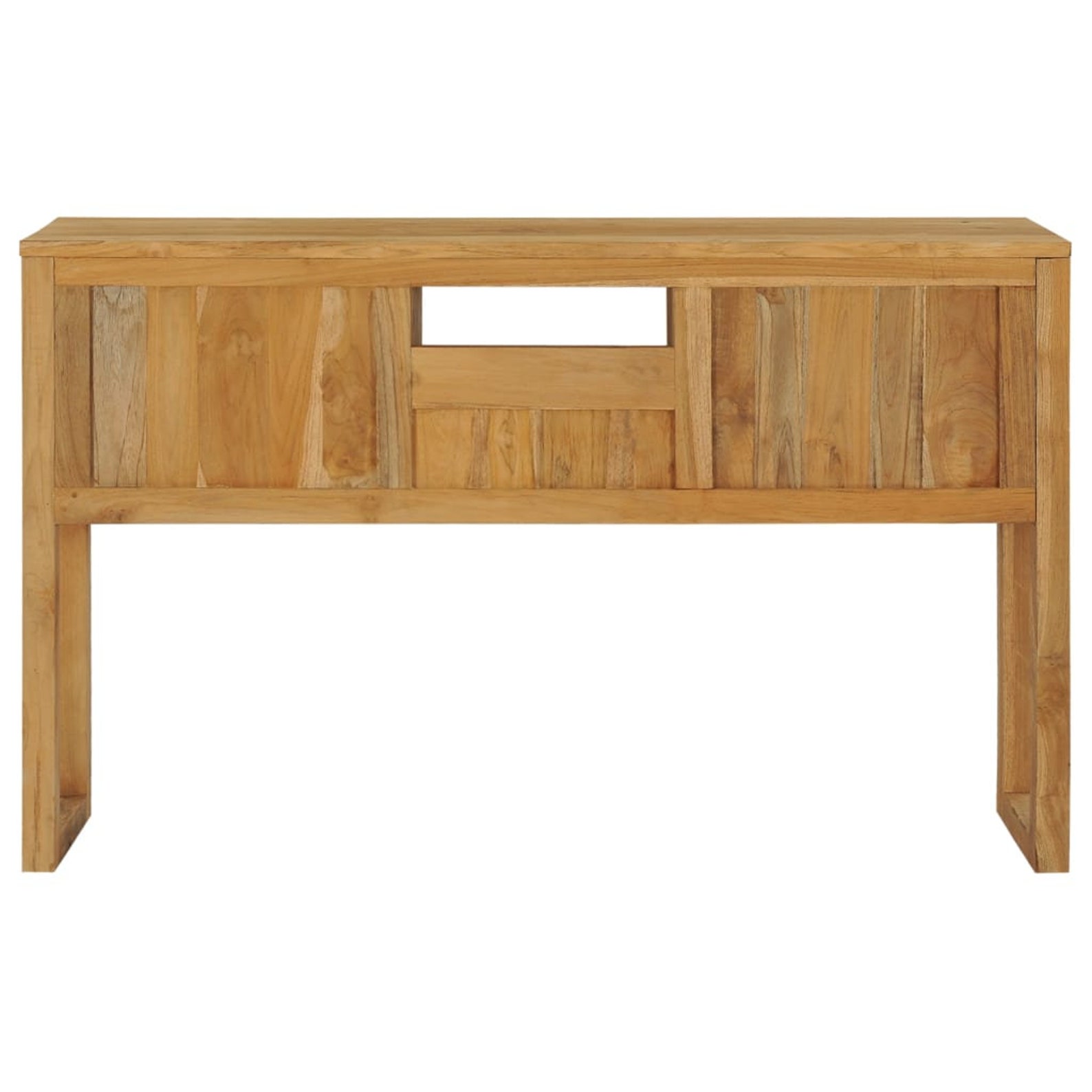 Rustic Solid Teak Wood Console Table with 1 Drawers Etsy