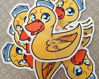 Sailor duck sticker