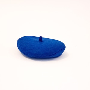 Royal Blue Small Beret Pet Hat