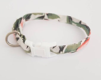 Quick Release Tropical Cat Collar