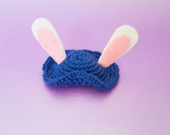 Crochet Pet Spring Rabbit Easter Bonnet