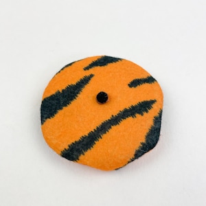 ミニタイガープリントベレー帽ペット帽子