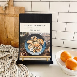 Cottage Cookbook Holder in Slate