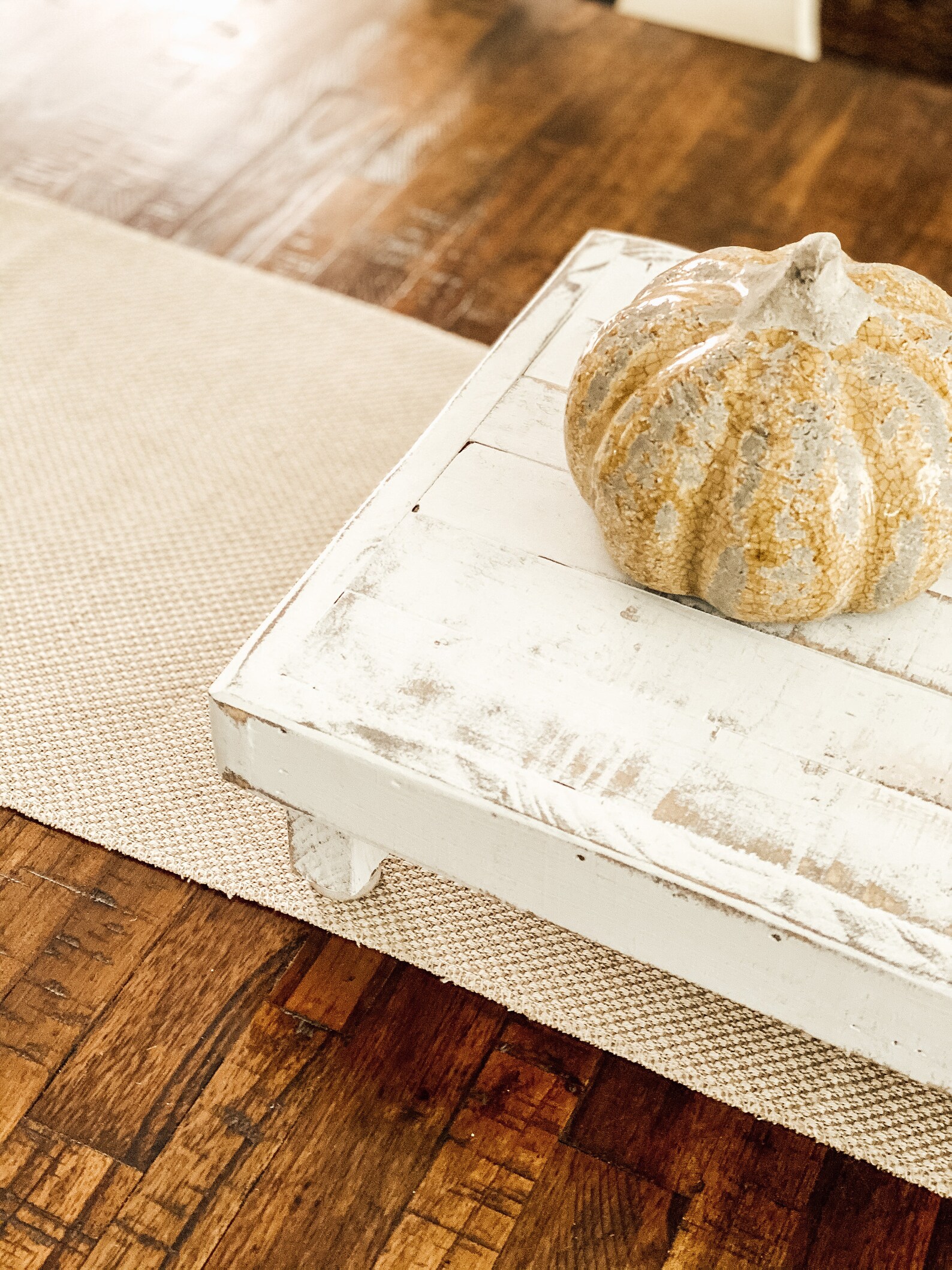 White Rustic Wooden Riser - Etsy