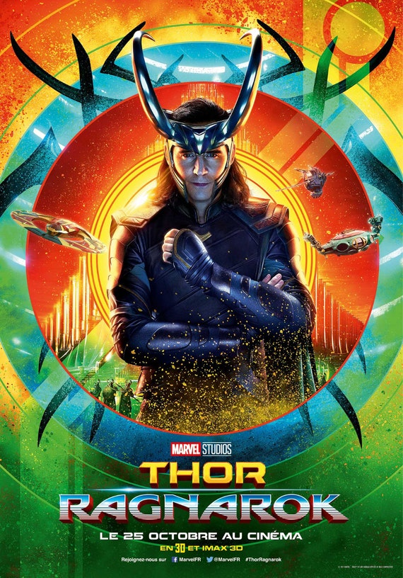 Thor Ragnarok Movie Art Silk Canvas Poster 13x20/'/' 32x48/'/' Home Decor