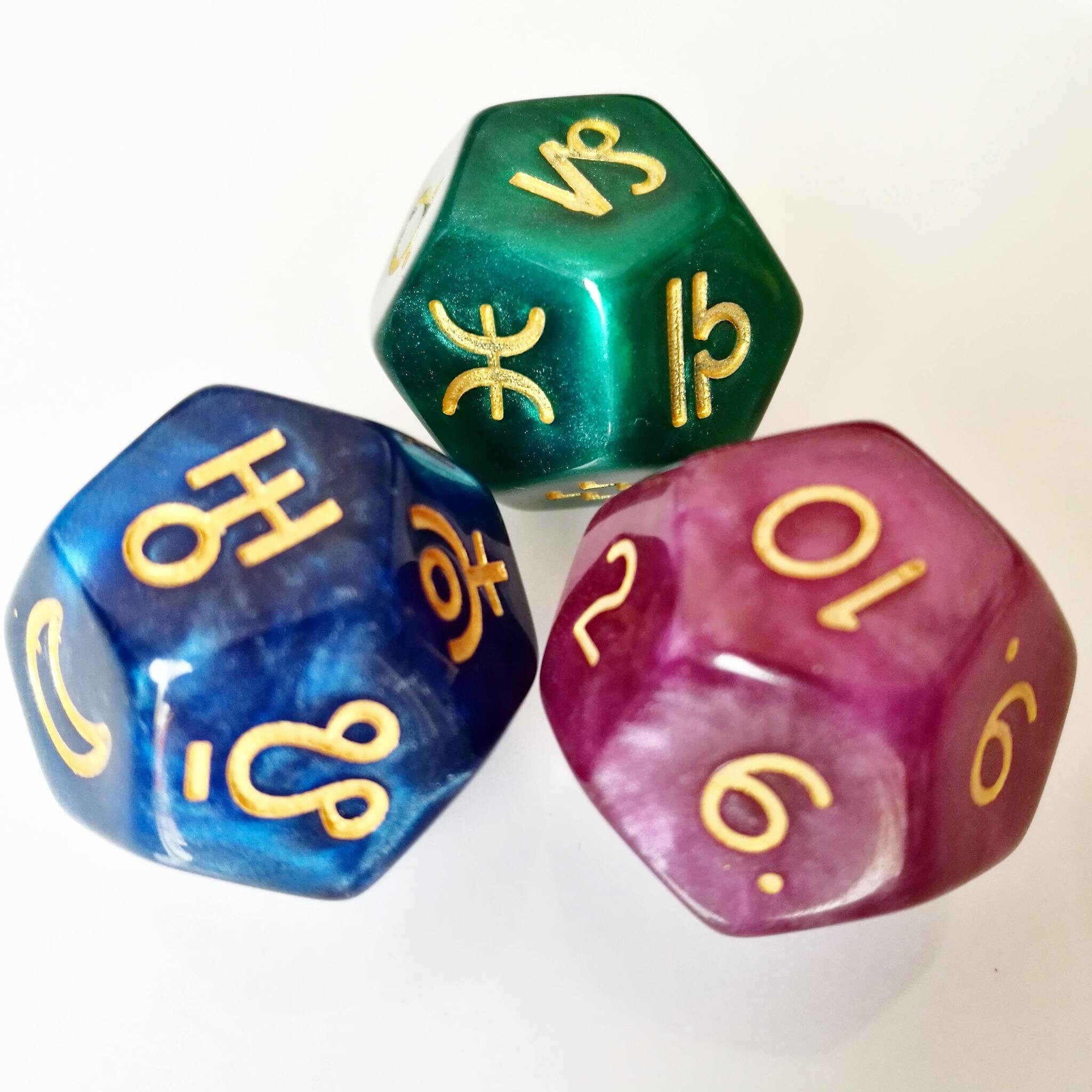 Astro Dice Readings Etsy