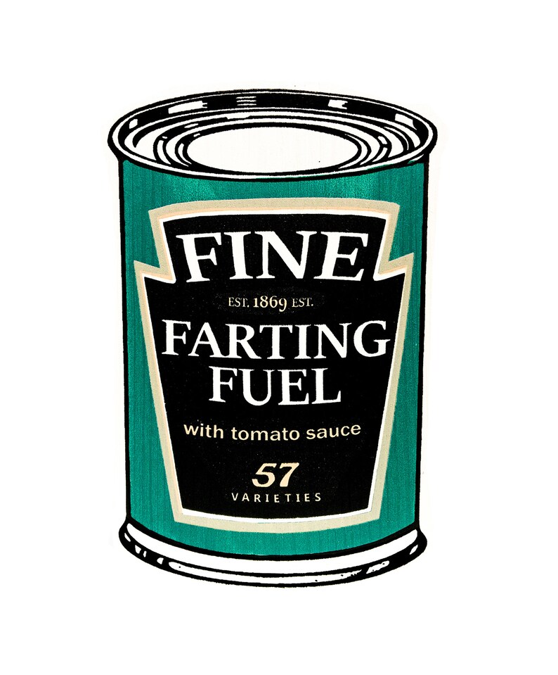 Fine Farting Fuel Mounted Print 10 X 8 Inches Etsy