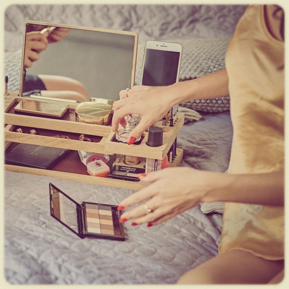 Opera Desk Set Makeup Organizer For Girls Desk Assistant Etsy
