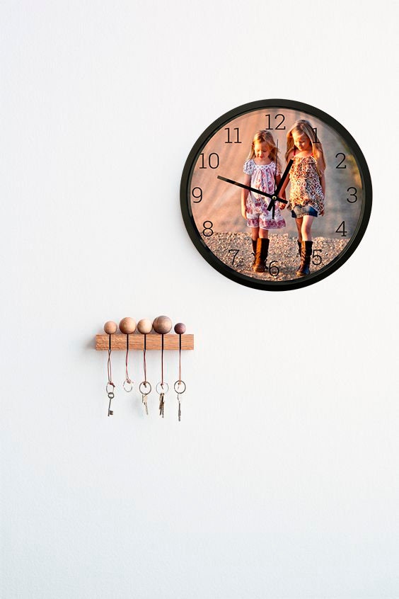 Unsurpassed Personalized Photo Wall Clock for Couple - Etsy