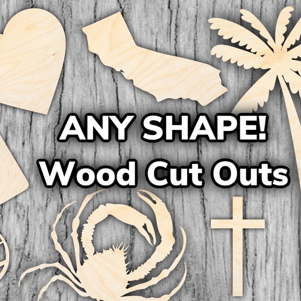 Laser Cut Words Etsy