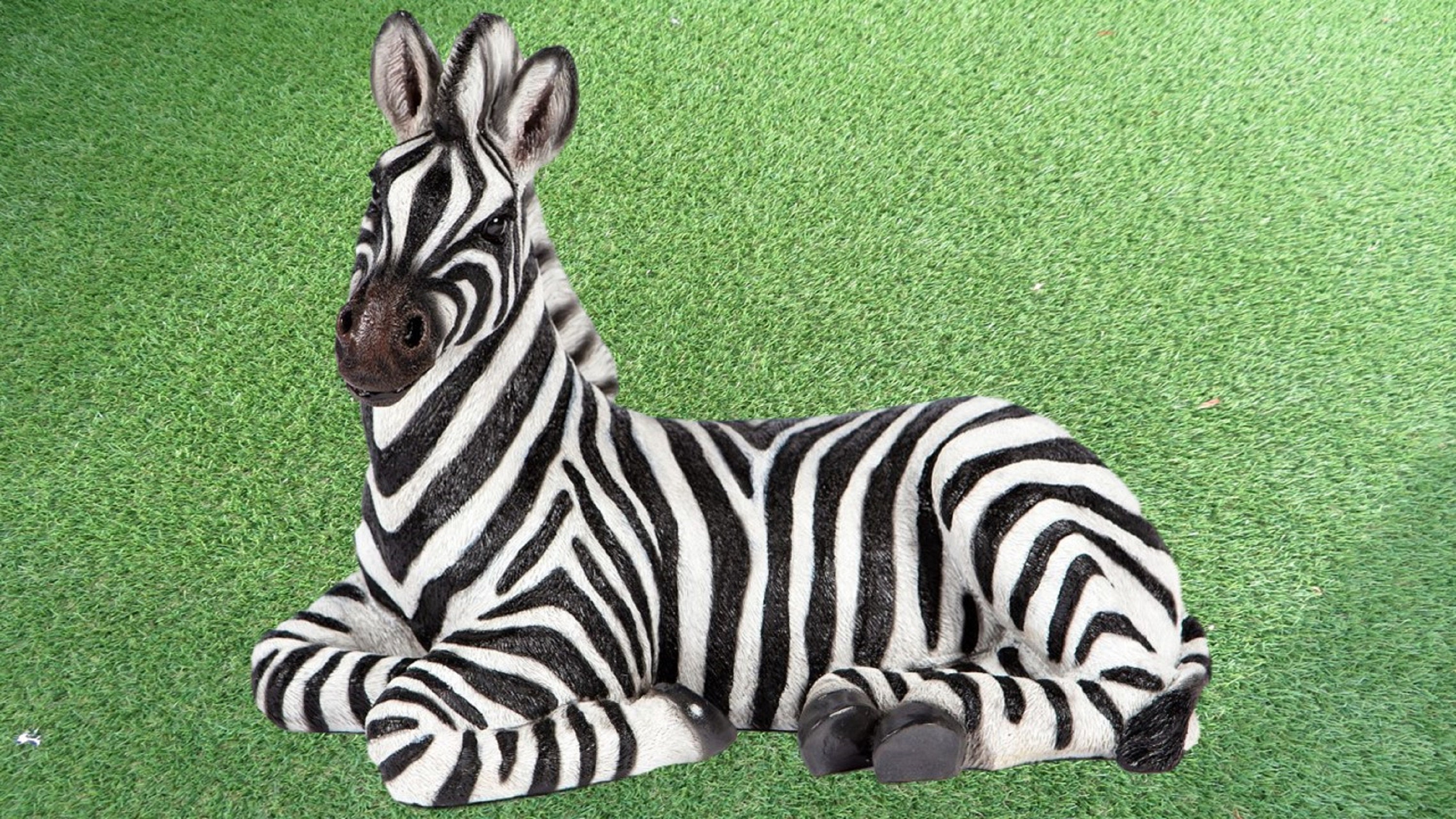 Zebra Garden Ornament Home Décor Figurine Statue Indoor Or Etsy