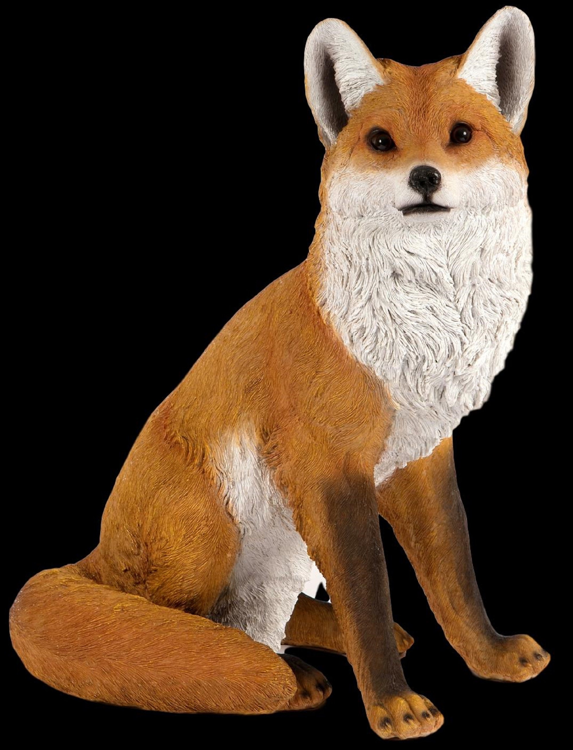 Fox Garden Ornament Home Decor Lifelike Figurine Statue Etsy