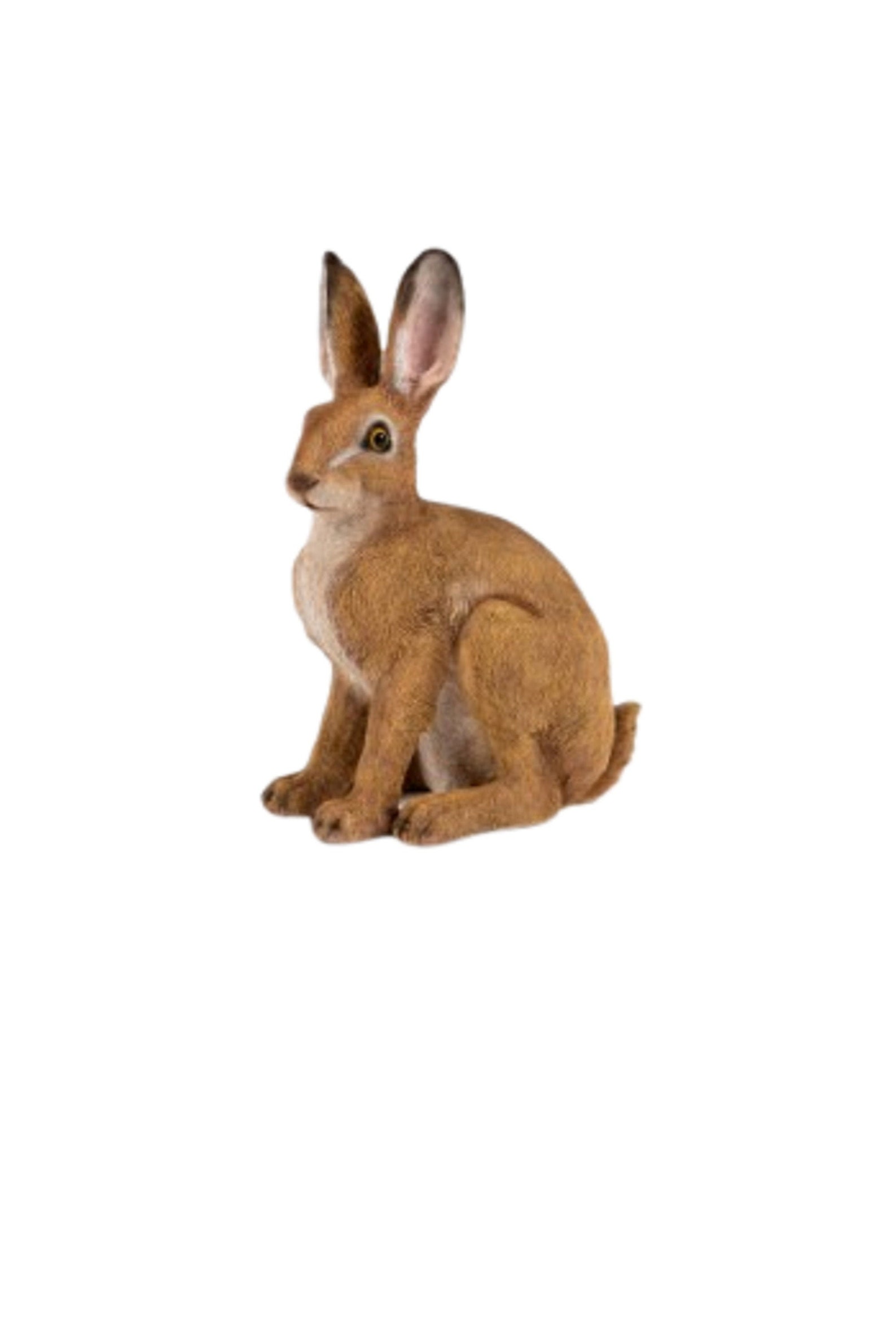 resin hare garden ornament