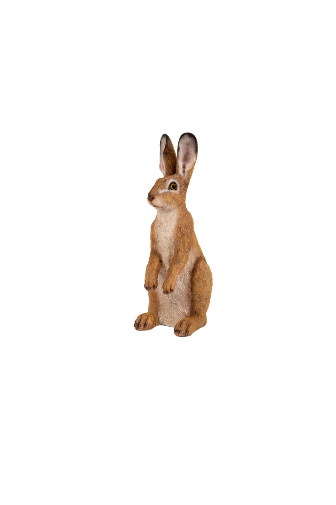 resin hare garden ornament