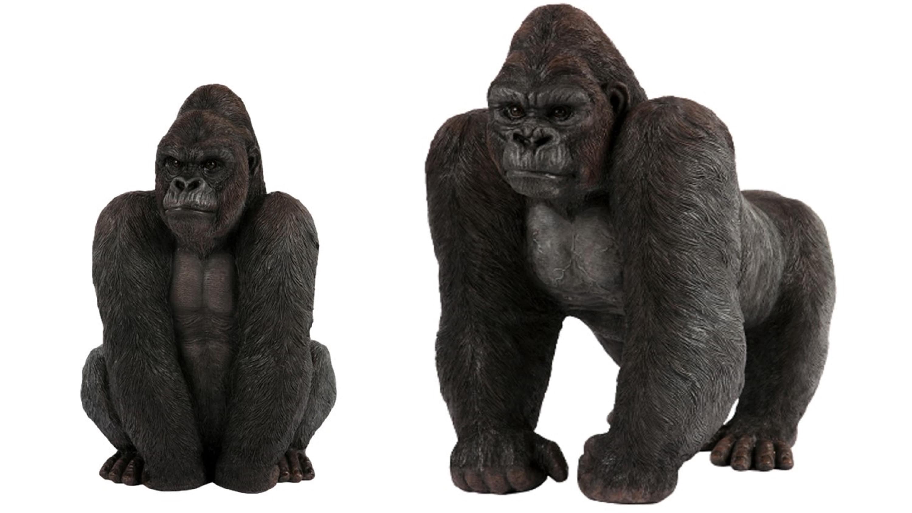 Extra Large Gorilla Garden Ornament Home Décor Figurine Statue Etsy