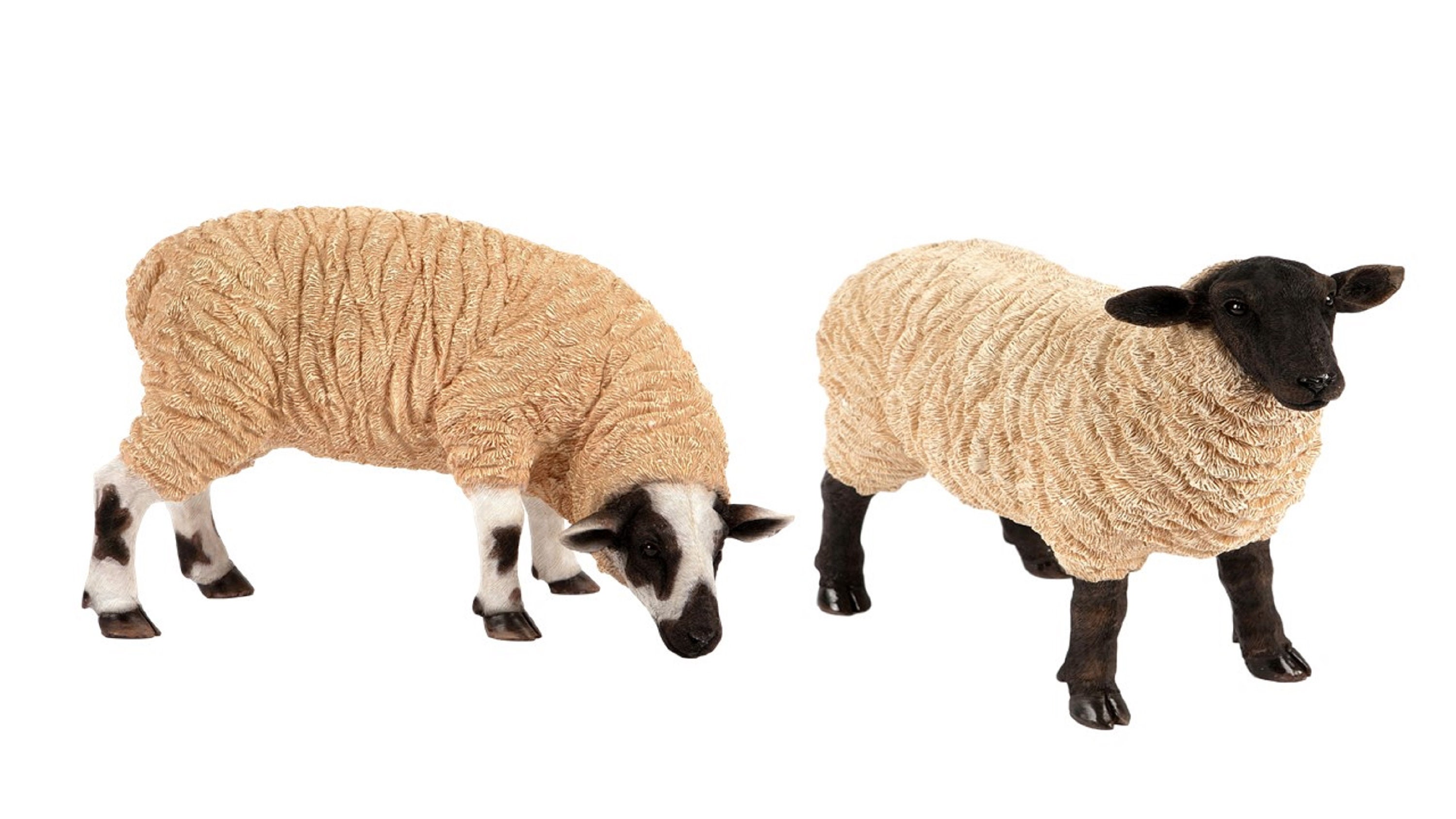 Sheep Garden Ornament Farm Yard Lifelike Figurine Realistic Etsy