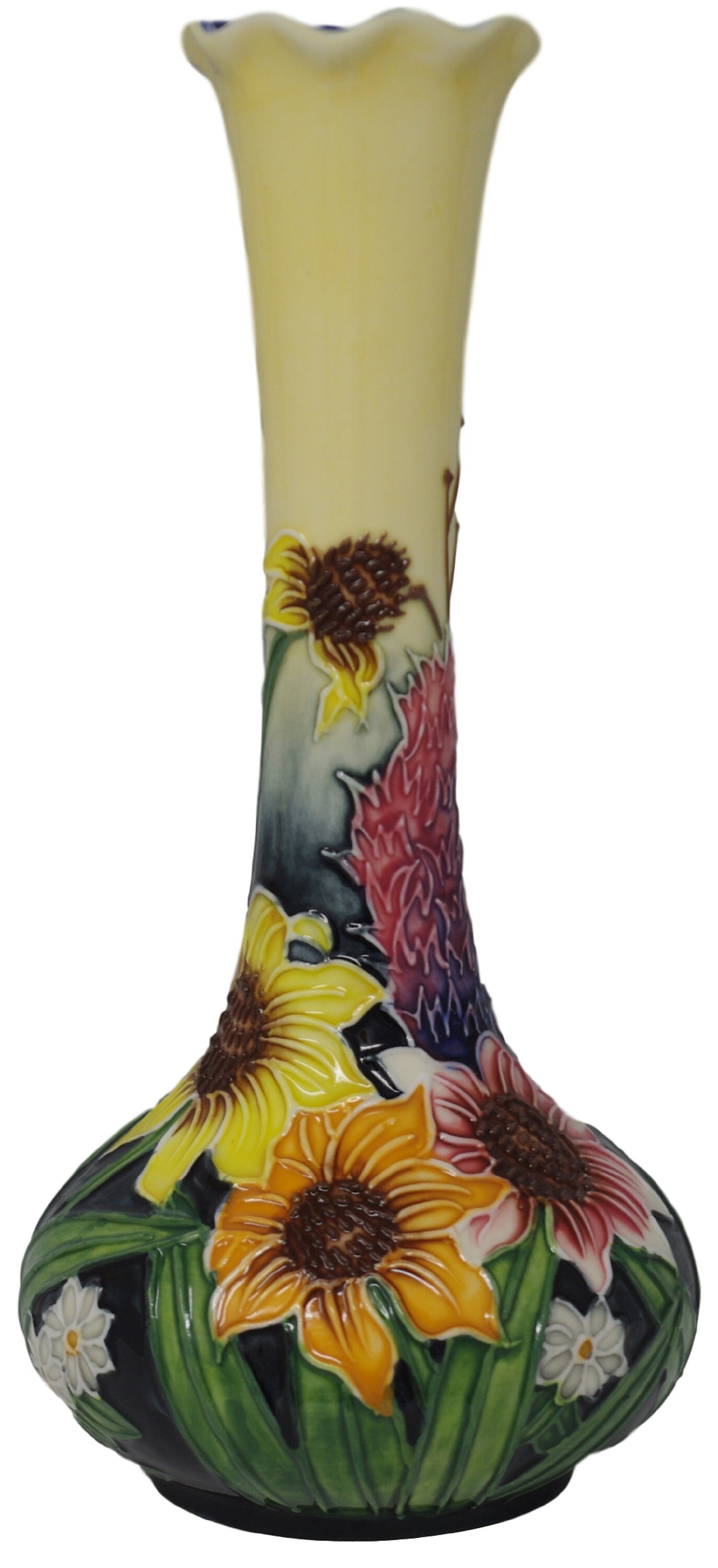 Bud Vase Ornament Colourful Tube Lined Old Tupton Ware Floral Etsy