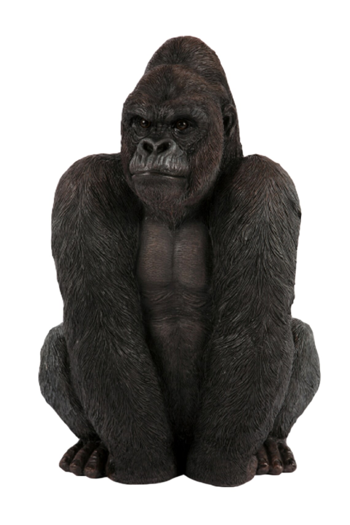 Extra Large Gorilla Garden Ornament Home Décor Figurine Statue Etsy
