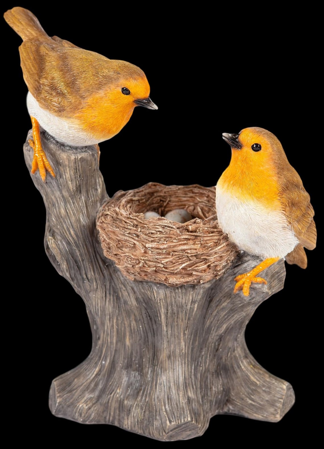 resin robin ornament