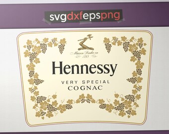 Download Hennessy Bottle Label Template - Pensandpieces