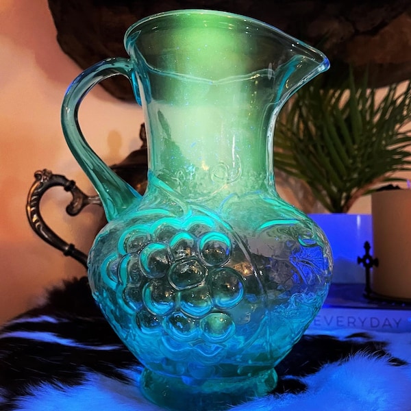 Antique Blue Glass - Etsy