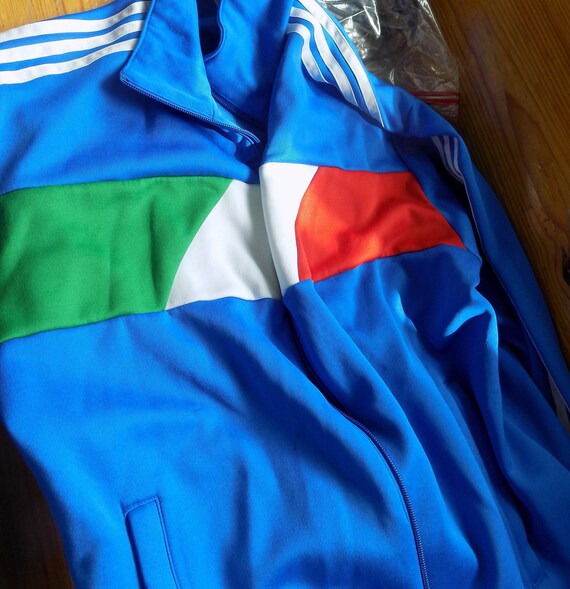 adidas italy track jacket