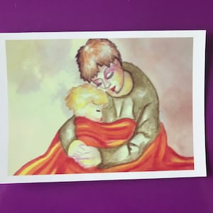 Postal de arte original