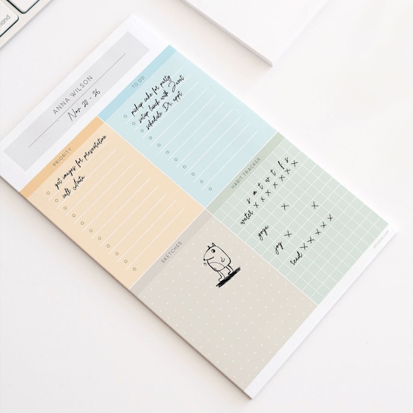 Notepad Etsy