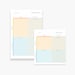 Priority Matrix Planner Notepad Personalized Minimalist Time Management ...