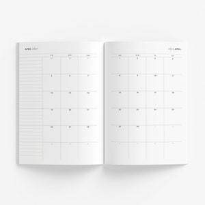 May include: A blank monthly calendar for April 2026. The calendar is divided into seven columns for each day of the week, with the days of the week labeled at the top. The calendar is printed on white paper.