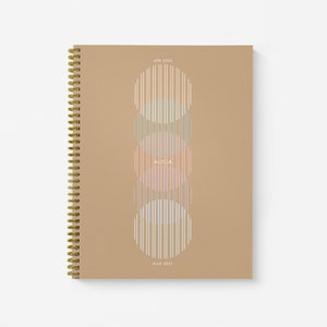 Large Hardcover Wire-Bound 5-Year Planner - 60 month calendar | Personalized | Start any month | Neutral | Month on 2 Pages | 8.5x11