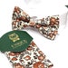 see more listings in the Floral BOW TIE section