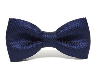 Navy Blue Bow tie, Toddler Bow tie, Baby Boys Kids, Bow tie for boys, Groom bow tie, Wedding bow tie, Groomsmen bow tie, Bow ties for men