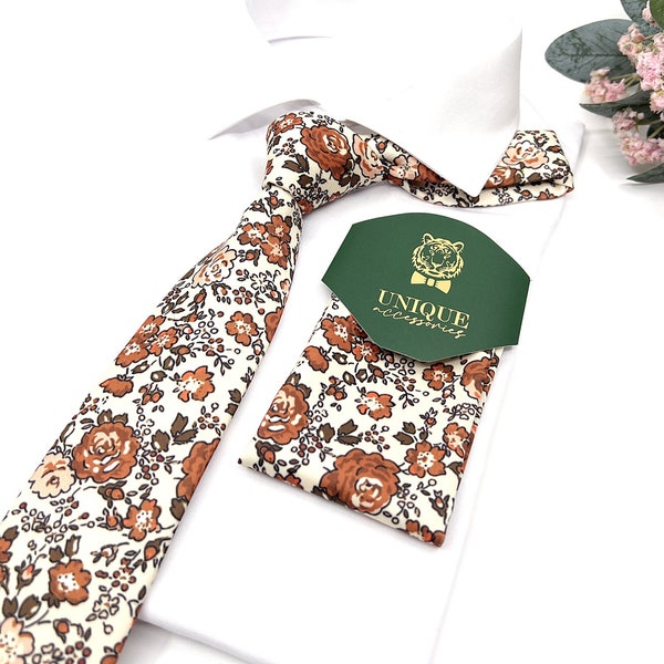 birdy grey terracotta tie