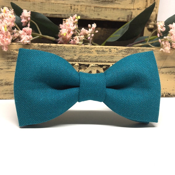 Teal Bow Tie - Etsy