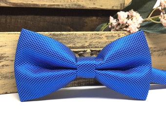 Royal blue Bow tie, Blue Bow tie boys, Groom bow tie, Wedding bow tie, Bow tie for boys, Groomsmen bow tie, Bow ties for men