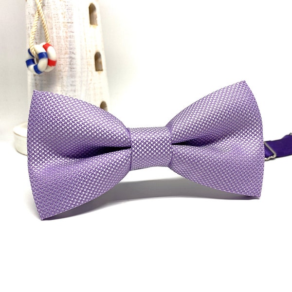 Lavender bow tie, Groom bow tie, Wedding bow tie, Lilac bow tie, Bow tie for boys, Groomsmen bow tie, Bow ties for men, Groomsmen gift